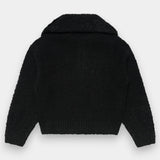 Neva Zip Sweater - Black