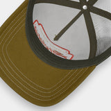 Classic Race Trucker Cap - Olive