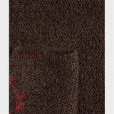 Neckwarmer Rose - Dark Brown