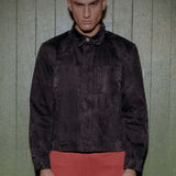 Denim Overshirt - Black Vein