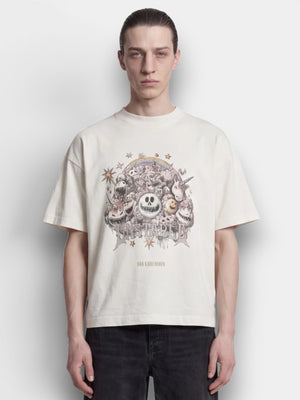 Madhouse Boxy Tee - Dirty White