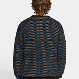 Loose Knit Sweater - Blue