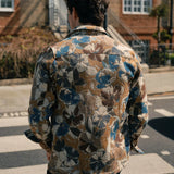 David Paint Overshirt - Indigo Blue