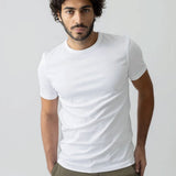 Perry O-Neck Tee - White