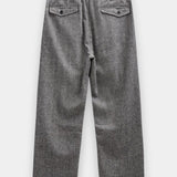 AKJacob Wool Pant - Caviar Melange