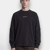 Clown Patchwork LS Tee - Sort