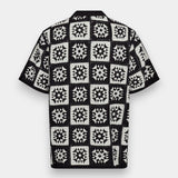 Leon Crocheted SS Shirt - Sort