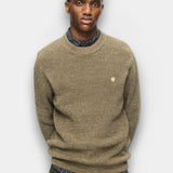 Halum Crewneck -  Desert Palm Melange