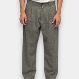 AKJacob Wool Pant - Caviar Melange