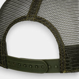 Classic Race Trucker Cap - Olive
