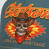 Cowboy Skull Truckercap - Petrol