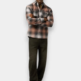 Outpost Flannel Shirt - Maple Brown