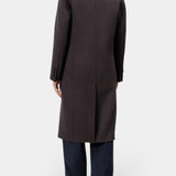 Skye DB Coat - Chocolate Brown