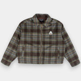 Retro Field Jacket - Brown Check