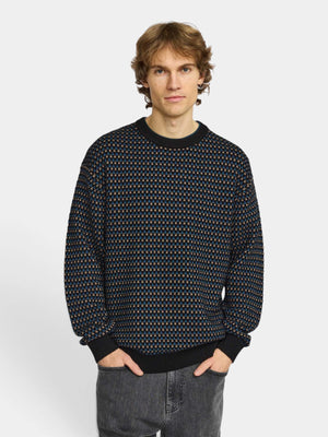 Loose Knit Sweater - Blue