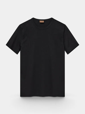 Perry O-Neck Tee - Black