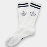 Paper Hat Socks - Hvid