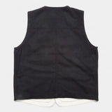 Maurice Solid Gilet - Navy
