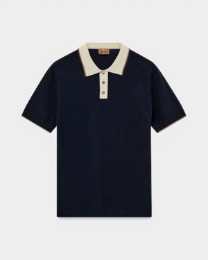 Francesco SS Polo - Estate Blue