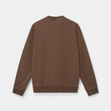 French Faded Sweatshirt - Brun