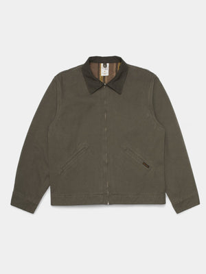 Blake Zip Jacket - Green Canvas