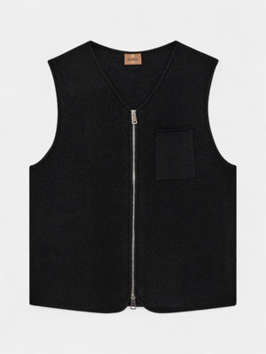 Cess Ryan Waistcoat - Black