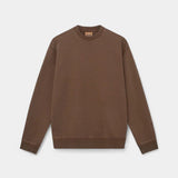 French Faded Sweatshirt - Brun