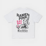 Ramen Pink Tee - White