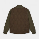 Alonso Zip Cardigan - Grape Leaf