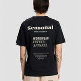 Kikki Seasonal Tee - Caviar