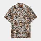 Babel Sun Linen Shirt - Foss Green