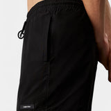 Drawstring Swim Shorts - Black