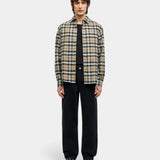 Sune Flannel shirt - Silver Sage Check