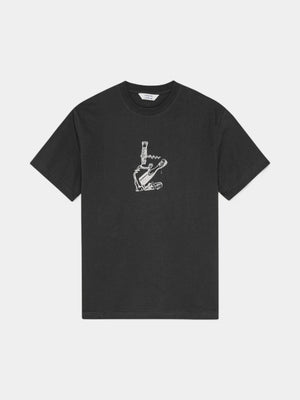 Beat Corkscrew T-shirt - Charcoal