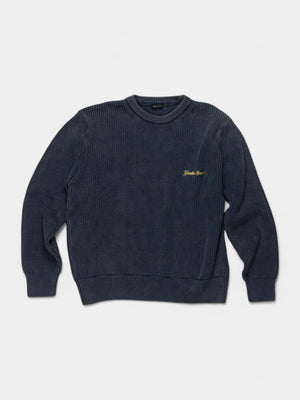 Insignia Knit - Washed Blue