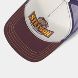 Hot Dog Boy Trucker Cap - Purple