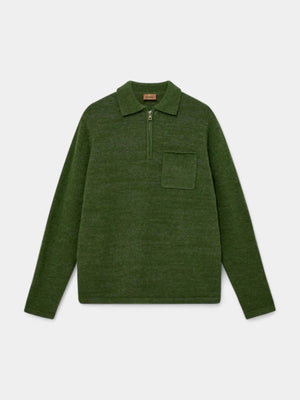 Ryan Zip Pullover - Cactus