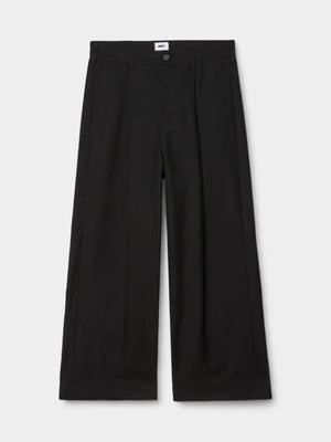 Oliver Pleated Pants - Black