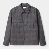 Flap Tishi Overshirt - Brown Check