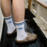 Fly Fish Socks - White