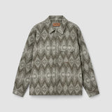 Ruben Zip Overshirt - Sage Green