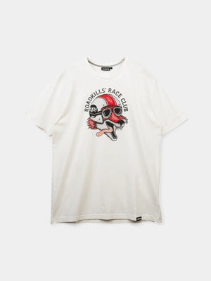 Roadkill Race Club Tee - Starwhite