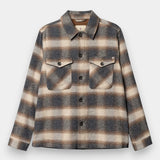 Yodo Check Overshirt - Grey Check