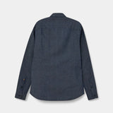 Marco Chambray Shirt - Navy