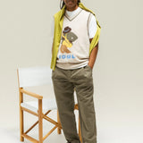 Jazz Intarsia Vest - Chateau Gray