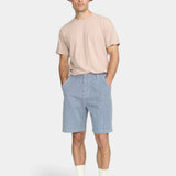 Worker shorts - Navy Stribet