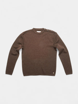 Toyama LS Knit - Brown