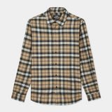 Sune Flannel shirt - Silver Sage Check