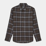 Sune Flannel Shirt - Brown Check