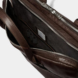 Vadstena Computertaske - Dark Brown